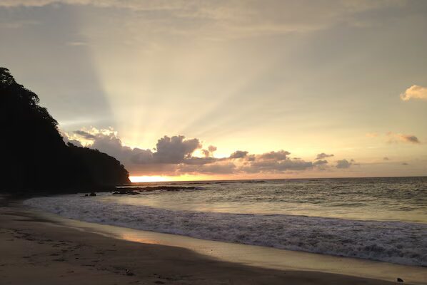 Playa Virador near Secrets Papagayo Costa Rica with expansive Pacific Ocean views and unspoiled beach scenery